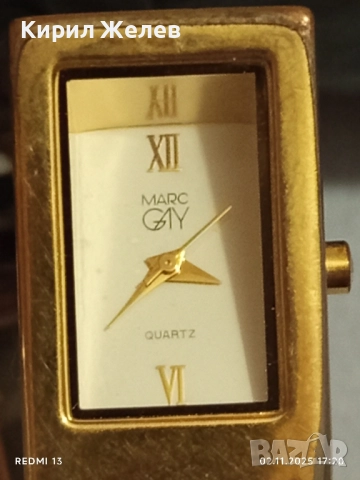 Фешън модел дамски часовник MARK GAY стилен дизайн 26506, снимка 2 - Дамски - 52265262