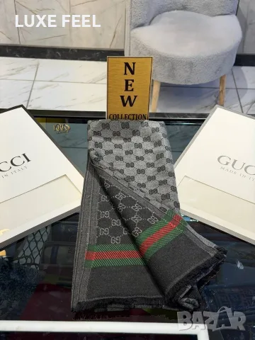 Gucci ✨ Burberry ✨ Guess ✨ Дамски Шалове , снимка 15 - Шалове - 56328985