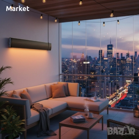 Отоплител Cityline Heatbar – комфорт у дома и навън, снимка 7 - Отоплителни печки - 51853409