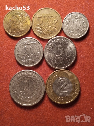 Лот -1991-2020 г. Полша - 7 броя.