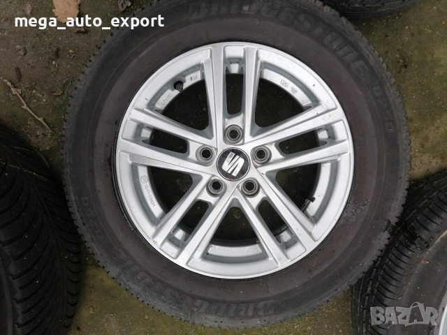 4 бр. оригинални джанти за Seat 5 X 100 mm, снимка 4 - Гуми и джанти - 53579484