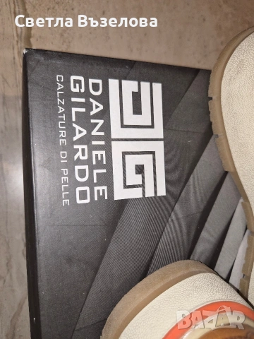 Кожени кецове Daniele Gilardo, снимка 4 - Кецове - 53786477