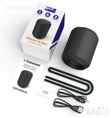 Безжична колонка TRONSMART T6 Mini 15W – Bluetooth, снимка 2 - Bluetooth тонколони - 41754364