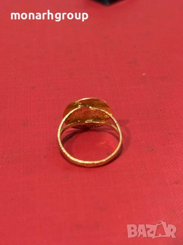 Златен пръстен 22К, снимка 4 - Пръстени - 53852336