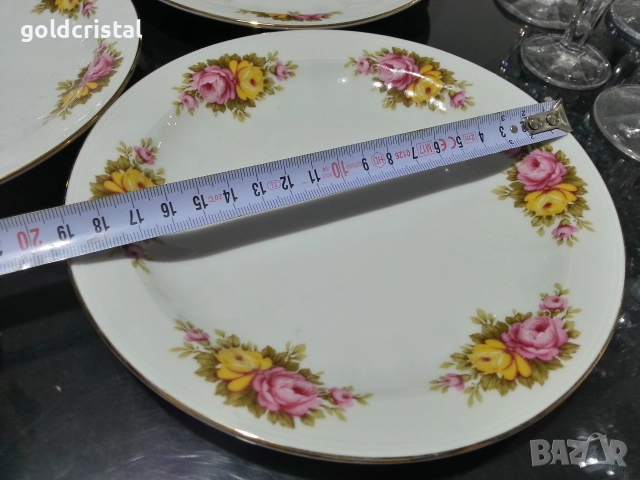 Стар немски порцелан чинии , снимка 5 - Антикварни и старинни предмети - 52842826