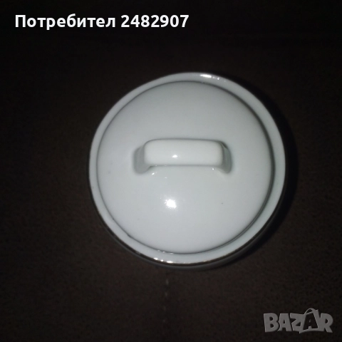 Стара порцеланова захарница, снимка 16 - Антикварни и старинни предмети - 51929197