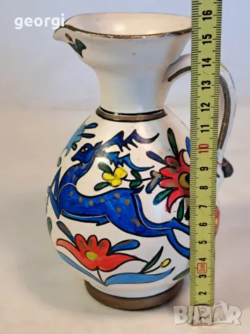 гръцка керамична кана 7/5, снимка 6 - Кани - 49869488