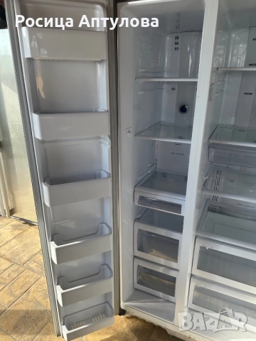 Двукрилен хладилник с фризер Samsung Side by Side, снимка 5 - Хладилници - 52576682