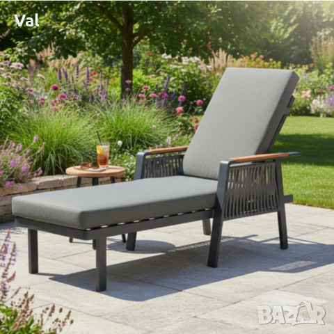 Шезлонг SKOPJE - комфорт, лукс и пълен релакс, снимка 4 - Градински мебели, декорация  - 53822746