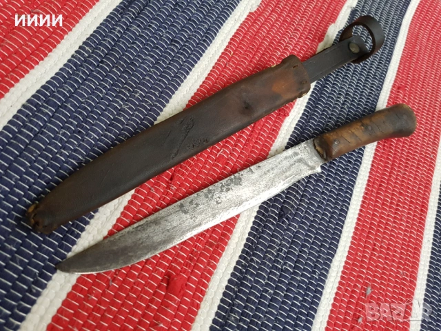 Овчарски нож кама, снимка 2 - Антикварни и старинни предмети - 53141506