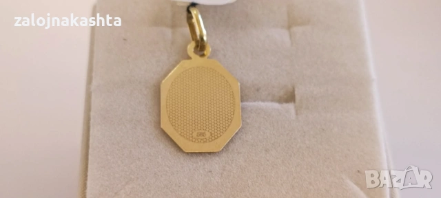 Нова Златна икона-0,95гр/14кр, снимка 3 - Колиета, медальони, синджири - 53827528