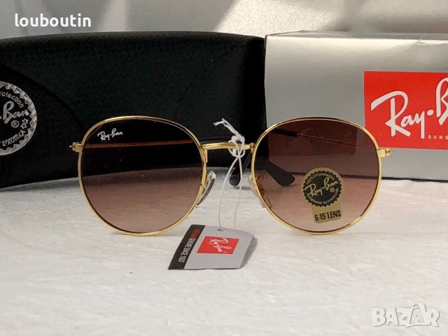 Ray-Ban Round Metal RB3447 унсекс дамски мъжки слънчеви очила, снимка 6 - Слънчеви и диоптрични очила - 41798628