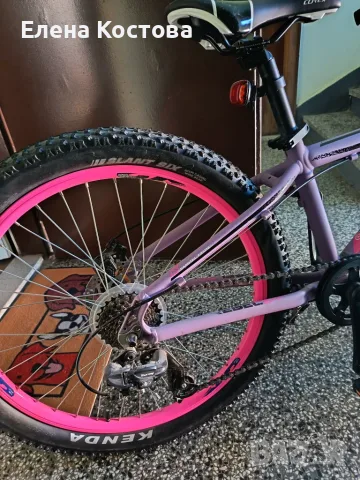 Детски велосипед 24'' Cross Rebel Girlirl, снимка 4 - Велосипеди - 55960041