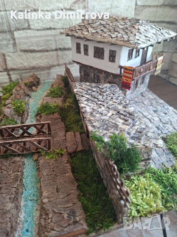Макет на къща в Боженци-ръчна изработка., снимка 4 - Други стоки за дома - 53832684