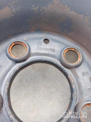 5x112 ET 37 7J Джанти метални Mercedes Benz 15 ки ., снимка 5 - Гуми и джанти - 51703828