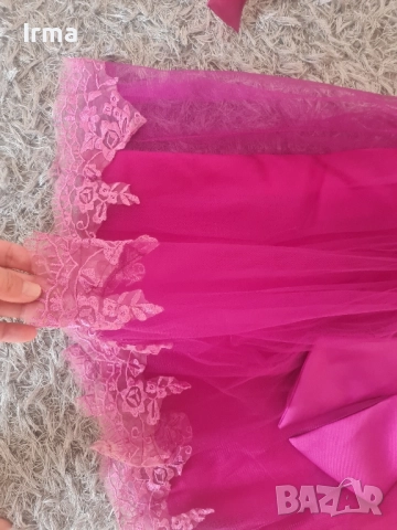 Официална рокля в цикламен цвят, снимка 2 - Рокли - 51817743