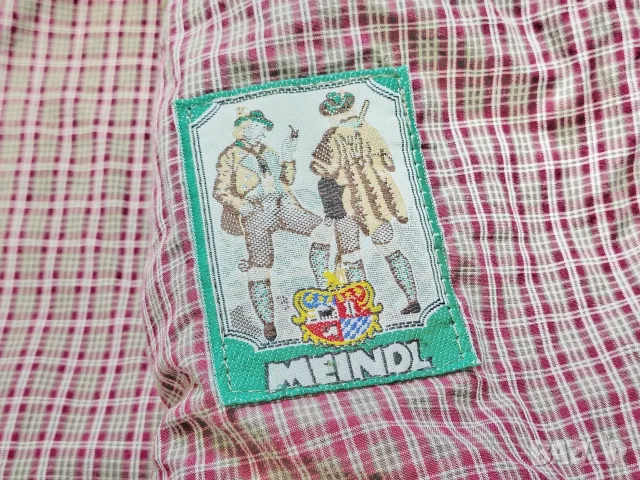 ОФЕРТА 📍 Meindl Germany / M / мъжко яке от естествена велурена козя кожа и копчета от еленов рог, снимка 3 - Якета - 55938274