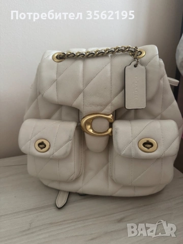 Раница естествена кожа на Coach