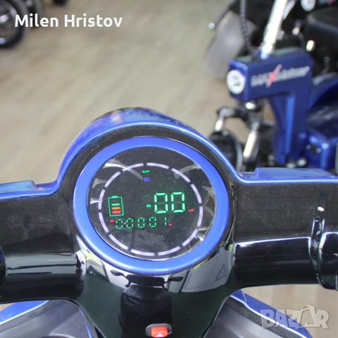 Електрическа Триколка FM-1 1500W, снимка 7 - Мотоциклети и мототехника - 51550543