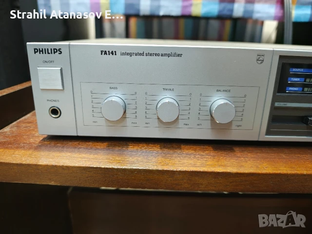 Philips FA 141 Стерео Усилвател, снимка 9 - Ресийвъри, усилватели, смесителни пултове - 50477627