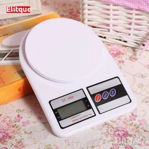 Домакинска електронна везна SF-400, снимка 7 - Везни - 52872618