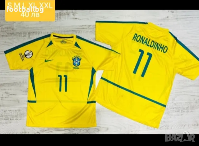 Бразилия 💛⚽️ РЕТРО детско юношеска футболни екипи , снимка 15 - Футбол - 34004950