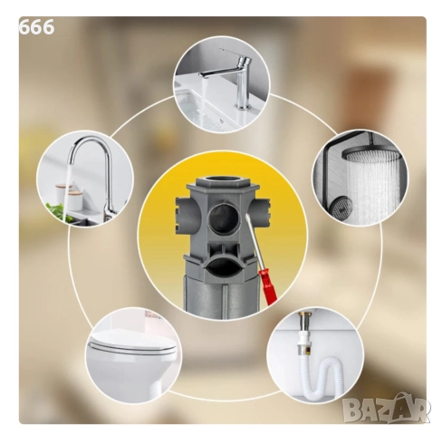 16 в 1 гаечен ключ за мивка за кухня и баня