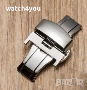 НОВА ТРАНСПЕРАНТНА КАТАРАМА ЗА ЧАСОВНИК ТИП ПЕПЕРУДА. БЪКЕЛ. ЗАКОПЧАЛКА ТОКА. КАТАРАМИ ЗА ЧАСОВНИЦИ, снимка 7 - Каишки за часовници - 32102123