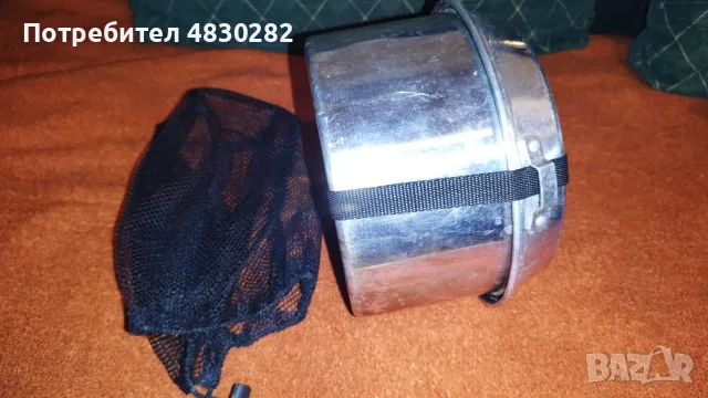 Комплект съдове за готвене за къмпинг, къмпинг тигани, комплект от 4 тенджери , снимка 13 - Газови котлони - 56107061