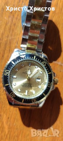 Мъжки луксозен часовник Rolex Submariner , снимка 6 - Мъжки - 41513175