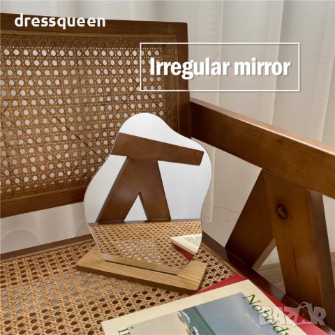 3848 Огледало с дървена стойка , снимка 9 - Други стоки за дома - 39891600