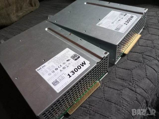 2× Dell 1300W Server PSU – за части / ремонт (DPS-1300HB, D1300EF)