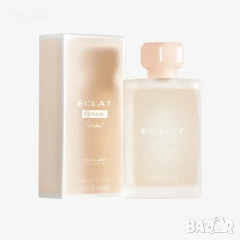 Тоалетна вода Eclat Femme Weekend 50 ml, флорално-плодов зелен аромат, свеж и елегантен за жени.