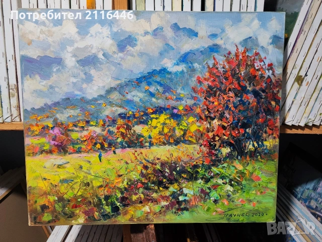 Картини на Георги "Паунец" Паунов - маслени бои, снимка 7 - Картини - 23298495