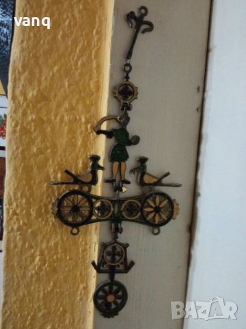 Бронзов византийски свещник, снимка 1