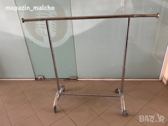 Метална закачалка за дрехи, снимка 2 - Етажерки - 53873480