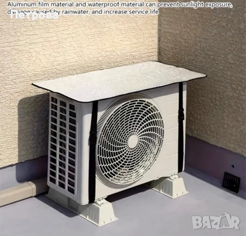 Защитно покривало за външното тяло на климатик