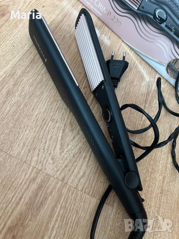 Продавам преса за вафли и обем Remington S3580 Ceramic Crimp 220, снимка 3 - Други - 56180430