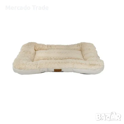 Легло за домашни любимци Mercado Trade, Правоъгълно, Бежов, 90х65х5см., снимка 2 - За кучета - 48845522