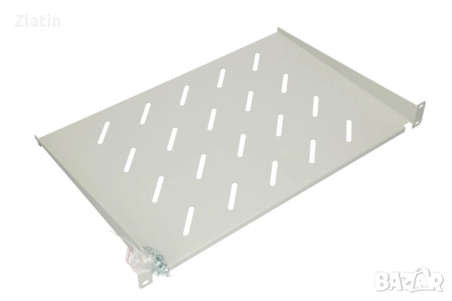 Рафт за 19" Rack 1U Extralink рафт, дълбочина 300 мм X 440 мм