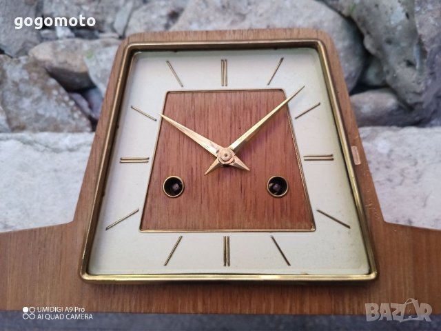 Стар каминен часовник, Ретро арт винтидж, made in GERMANY