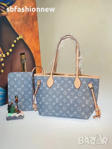 Louis Vuitton Neverfull medium size, снимка 2 - Чанти - 55759874