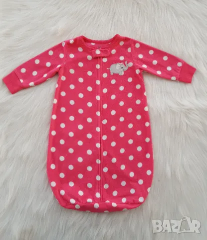 Детски спален чувал Carter's с ръкави 0-9 месеца пролет/есен, снимка 7 - Спални чували за бебета и деца - 49581760