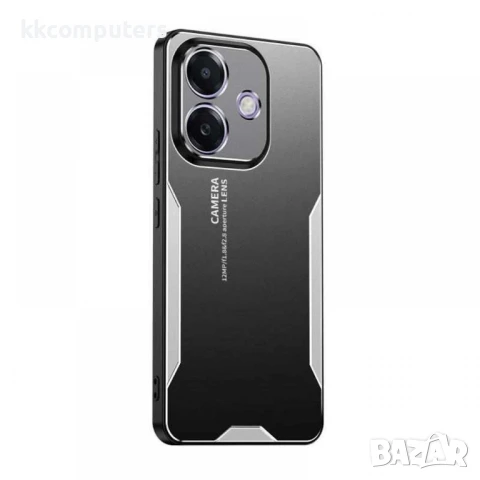 Oppo A5 Pro 4G / 5G Алуминиев Калъф с TPU + PC Гръб и Скрийн Протектор – Четири Цвята, снимка 3 - Резервни части за телефони - 50563701