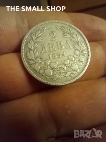 2 лева 1894, снимка 4 - Нумизматика и бонистика - 44797784