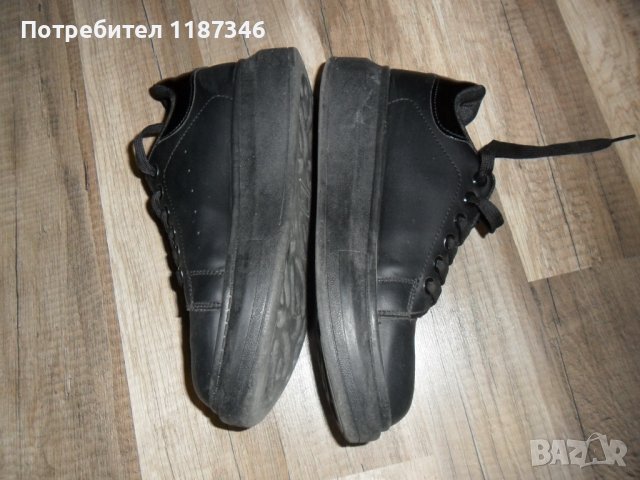 черни обувки 37 номер, снимка 6 - Дамски ежедневни обувки - 40087318
