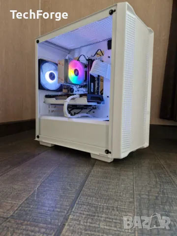  *All white*⚪⚪ Геймърски Компютър ryzen 5 3600/rx 6600xt, снимка 3 - Геймърски - 49033755