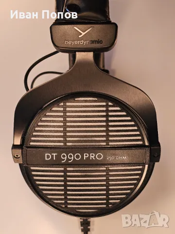 Слушалки Beyerdynamic dt 990 pro 250 ohm. Във гаранция!, снимка 5 - Слушалки и портативни колонки - 48811171