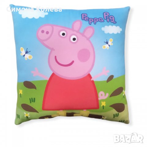 ✨Плюшена възглавничка Пепа Пиг, снимка 1