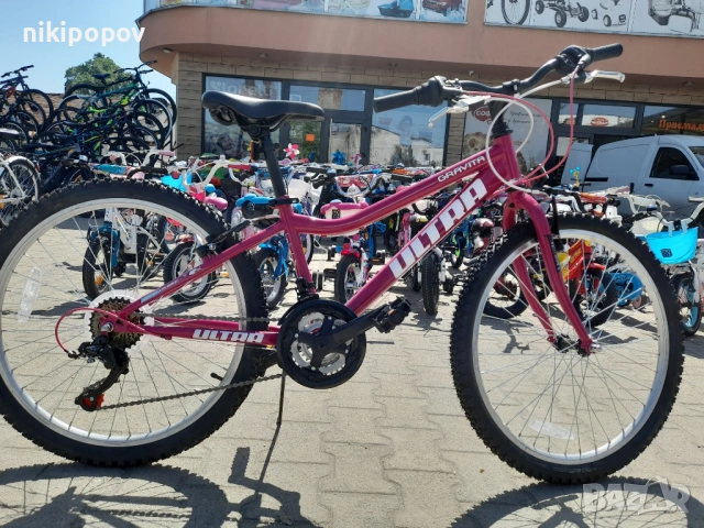 CROSS Велосипед 24" Ultra GRAVITA розов, снимка 12 - Велосипеди - 53848533